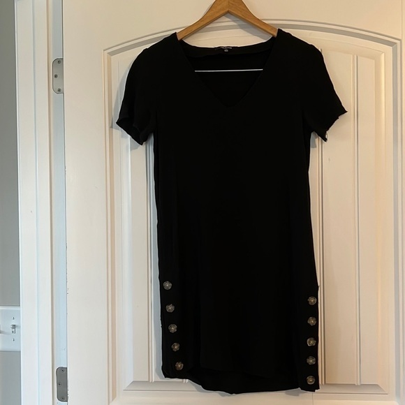 Madewell Side-Button Easy Dress - Picture 3 of 9